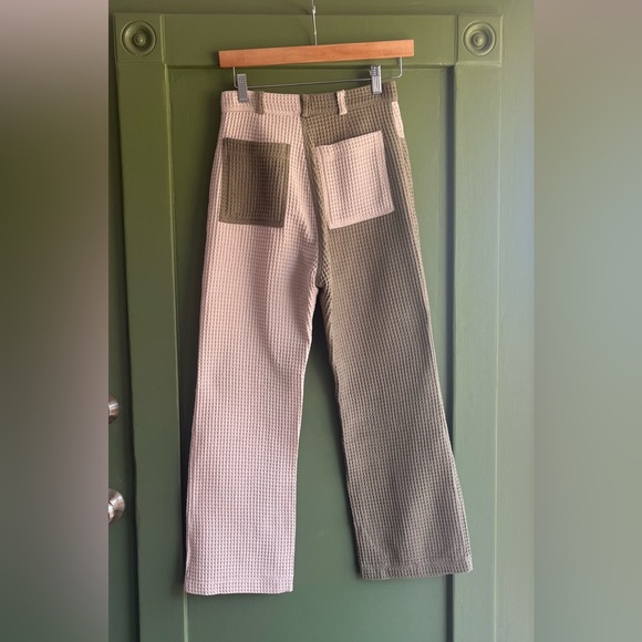 Aniela Parys Apollo Waffle Two Tone Trousers - Picture 3 of 5